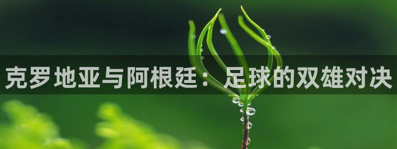 世界杯足球比赛:克罗地亚与阿根廷:足球的双雄对决